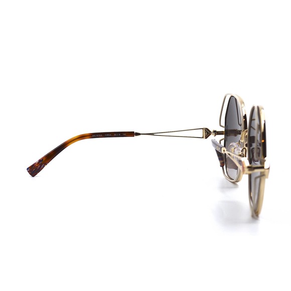 MISSONI MIS 0075/S Y3R GOLD IVORY BROWN GRADIENT AUTHENTIC SUNGLASSES - Picture 11 of 13